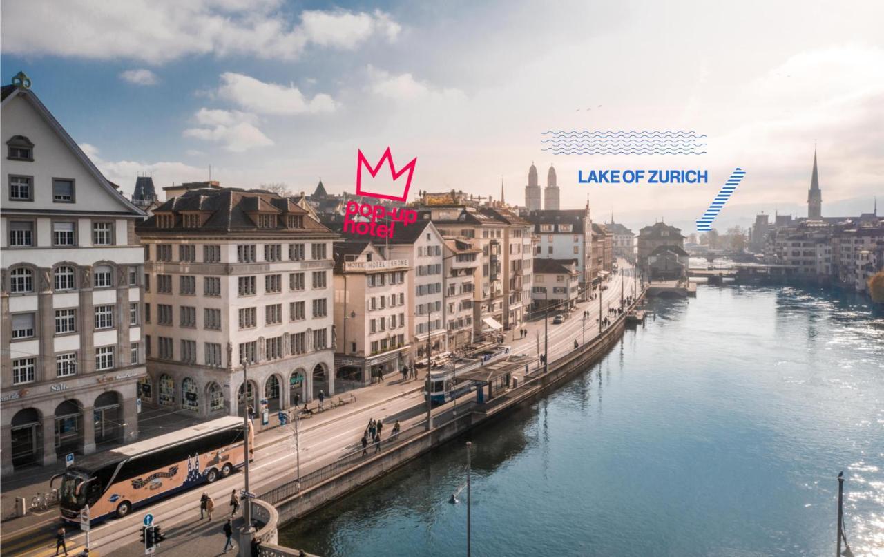 Pop Up Hotel Krone Zuerich Kültér fotó